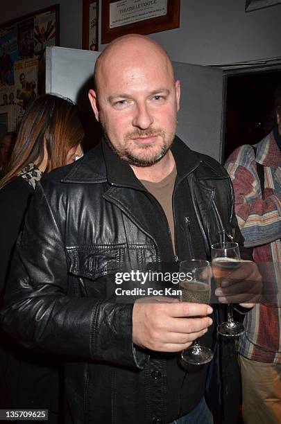 Comedian Patrice Guillain attends 'Un Marocain a Paris' Premiere at Theatre du Temple on December 12, 2011 in Paris, France.