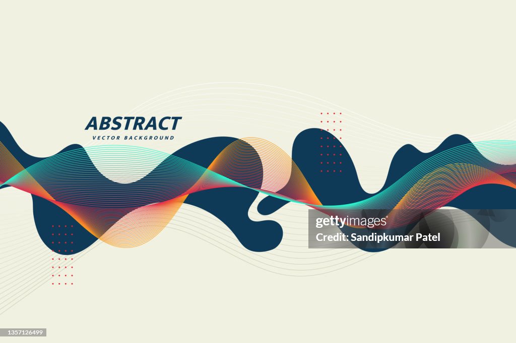 Abstract lines background. Template design