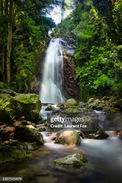 waterfall wonder - cascade france stockfoto's en -beelden