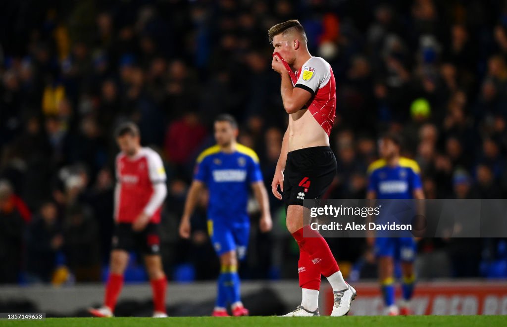 AFC Wimbledon v Cheltenham Town: Emirates FA Cup Second Round