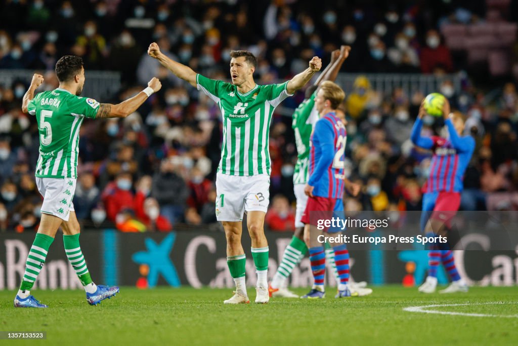 Fc Barcelona v Betis - La Liga
