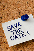 Save the date note reminder