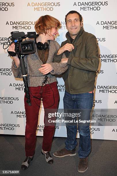 Zinedine Soualem attends 'A Dangerous Method' Premiere at Cinema UGC Normandie on December 12, 2011 in Paris, France.