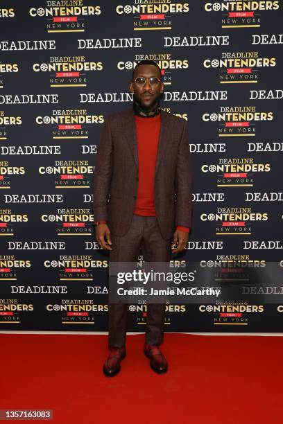 Producer/Actor Mahershala Ali from Apple Original Films' "Swan Song" attends Deadline Contenders Film: New York on December 04, 2021 in New York City.