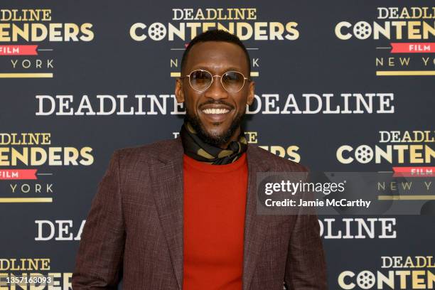 Producer/Actor Mahershala Ali from Apple Original Films' "Swan Song" attends Deadline Contenders Film: New York on December 04, 2021 in New York City.