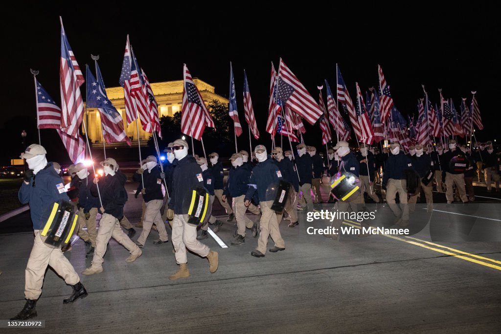 Rightwing Group Marches In Washington, DC And Virginia