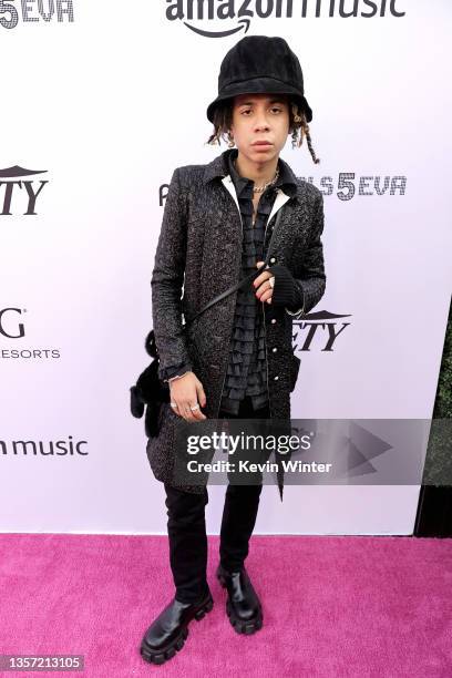 Iann Dior attends Variety's Hitmakers Brunch presented by Peacock | Girls5eva on December 04, 2021 in Downtown Los Angeles.