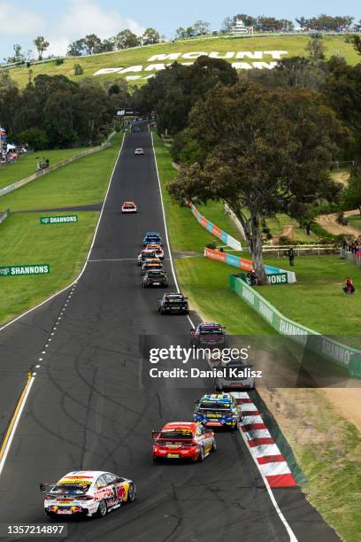 Jamie Whincup drives the Red Bull Ampol Racing Holden Commodore ZB during the Bathurst 1000 which is part of the 2021 Supercars Championship, at...