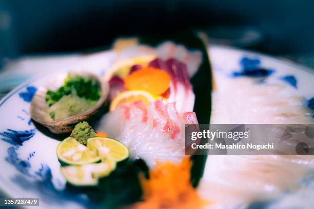 sashimi plate - takamatsu bildbanksfoton och bilder