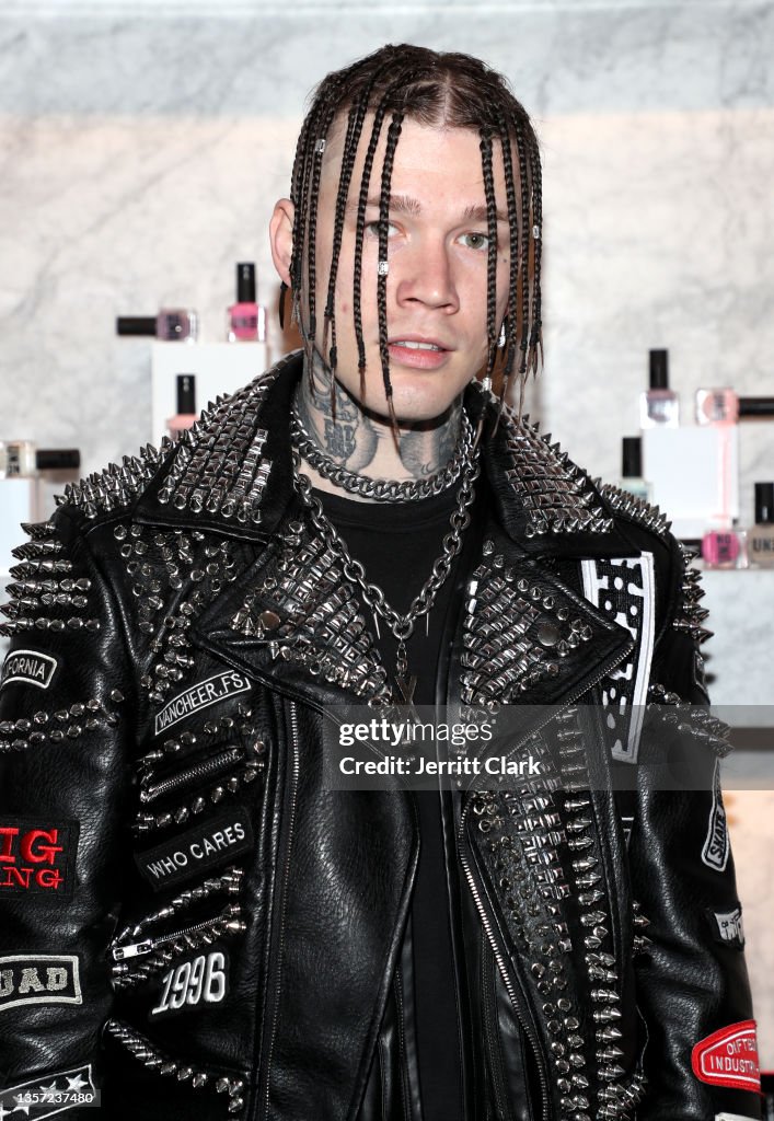 Rook attends Machine Gun Kelly's UN/DN LAQR Launch Event on December ...