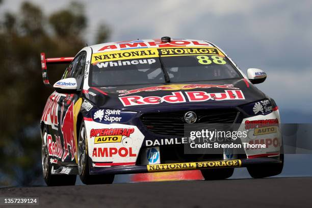 Jamie Whincup drives the Red Bull Ampol Racing Holden Commodore ZB during the Bathurst 1000 which is part of the 2021 Supercars Championship, at...
