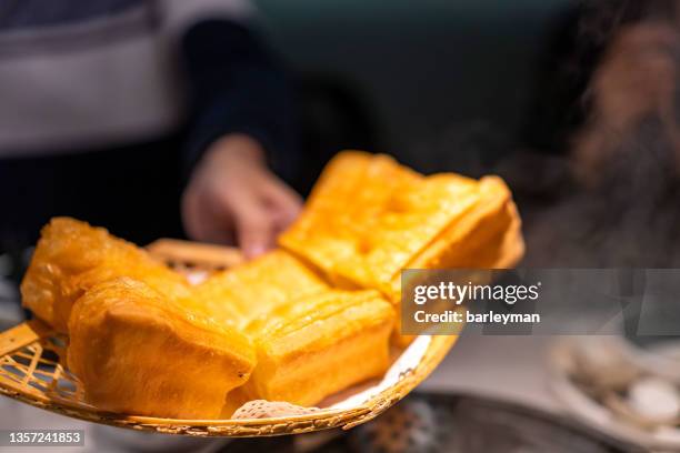 close-up of youtiao - youtiao stock pictures, royalty-free photos & images