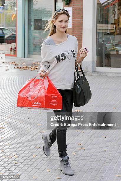 Alba Carrillo is seen on December 13, 2011 in Madrid, Spain.