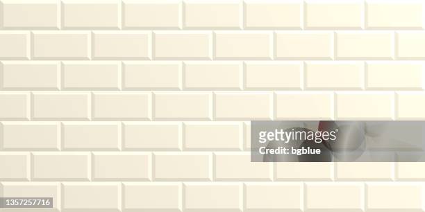 abstract golden white background - geometric texture - beige brick stock illustrations