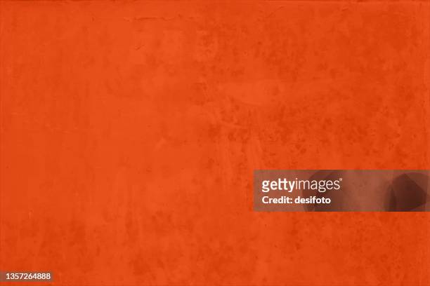 blank empty textured effect horizontal dirty, wispy, lava like, messy or cluttered vector backgrounds of a creative bright orange or brick red color with gradient and smudges or blotches - orange backgrounds stock illustrations