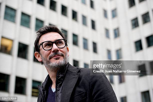 Michel Hazanavicius poses during a portrait session on December 13, 2011 in Madrid, Spain.