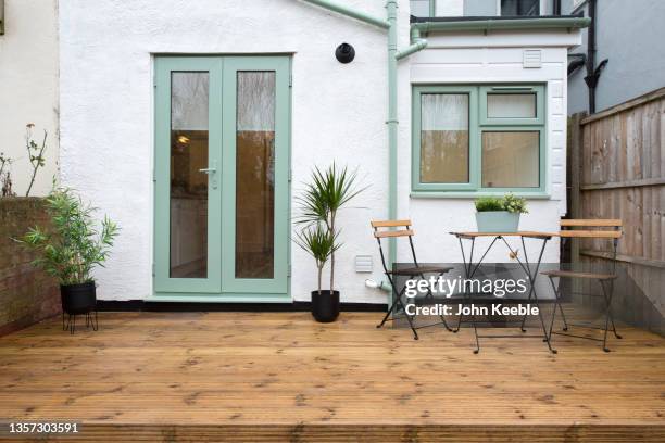 property interiors - terrasse stock-fotos und bilder