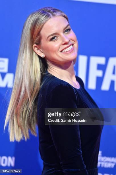 Alice Eve attends the 24th British Independent Film Awards at Old Billingsgate on December 05, 2021 in London, England.