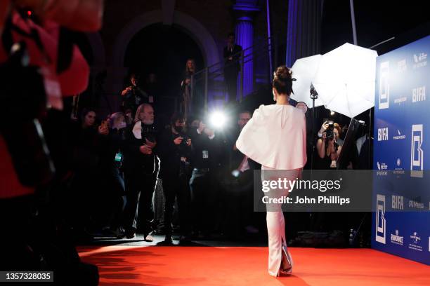 Kate Beckinsale attends the 24th British Independent Film Awards at Old Billingsgate on December 05, 2021 in London, England.