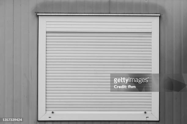 closed blind - window frame stock pictures, royalty-free photos & images