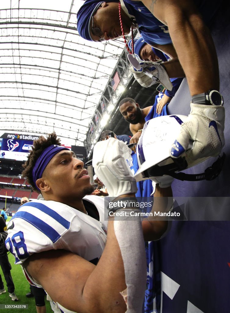 Indianapolis Colts v Houston Texans