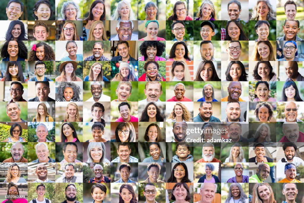 Diverse Human Faces