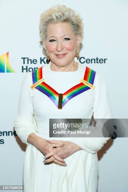 Honoree Bette Midler attends the 44th Kennedy Center Honors at The Kennedy Center on December 05, 2021 in Washington, DC.