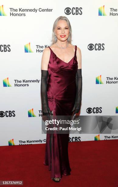 Barbara Hershey attends the 44th Kennedy Center Honors at The Kennedy Center on December 05, 2021 in Washington, DC.