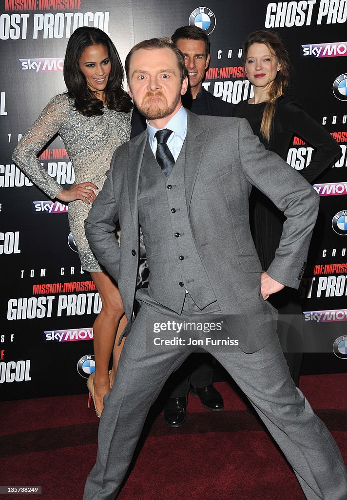 Mission: Impossible Ghost Protocol - Premiere - Inside Arrivals