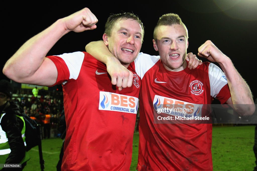 Yeovil Town v Fleetwood Town - FA Cup Second Round Replay