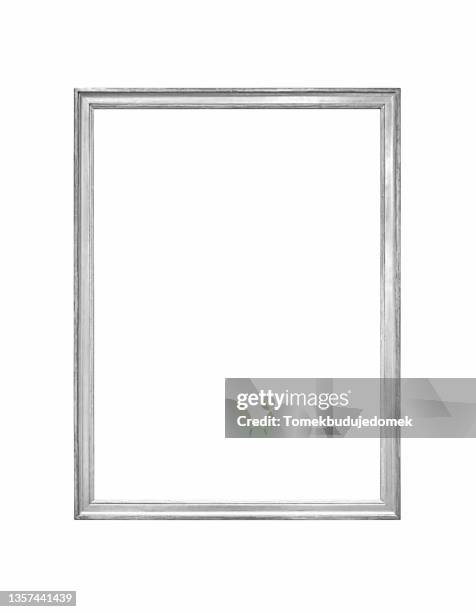 frame - silver frame stock pictures, royalty-free photos & images