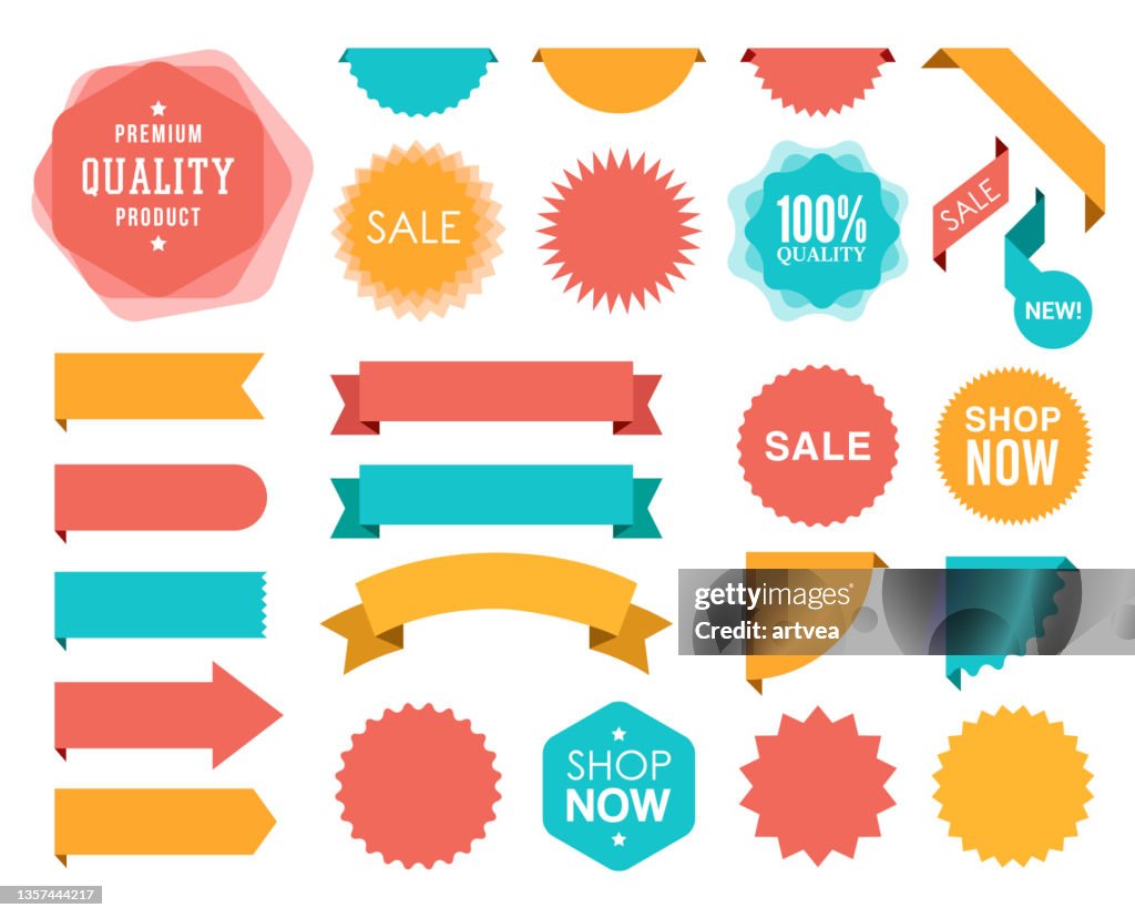 Set der Ribbons