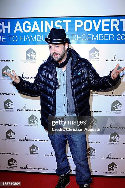 Mirko Alexander Bogojevi attends the After Match Party of "Match against Poverty" at the Altonaer Kaispeicher on December 13, 2011 in Hamburg,...