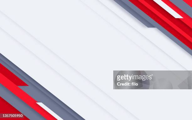 technology angled lines abstract layered frame background design - gray background stock illustrations