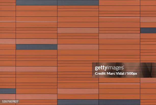 equinix tr2 ibx data center faade 2,full frame shot of hardwood floor,toronto,ontario,canada - equinix stock pictures, royalty-free photos & images