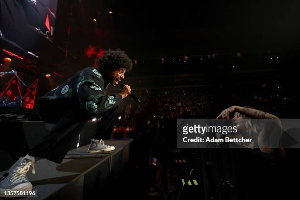 Tai Verdes performs onstage during iHeartRadio 101.3 KDWB's Jingle Ball 2021 Presented by Capital One at Xcel Energy Center on December 6, 2021 in...