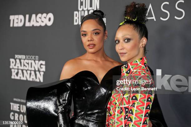 Tessa Thompson and Ruth Negga attend the Fourth Annual Celebration of Black Cinema & Television, presented by the Critics Choice Association at...