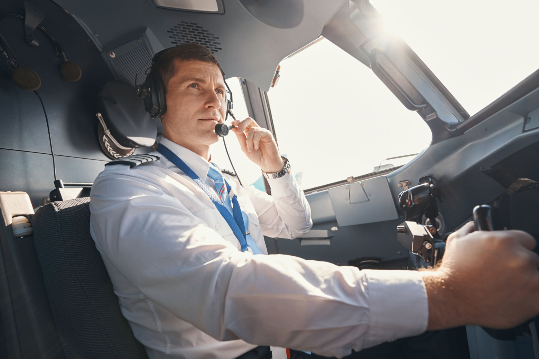 pilots talking