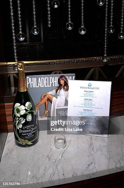 Atmosphere at Philadelphia Style Magazine cover event hosted by Melania Trump at Ritz Carlton Hotel on December 13, 2011 in Philadelphia,...