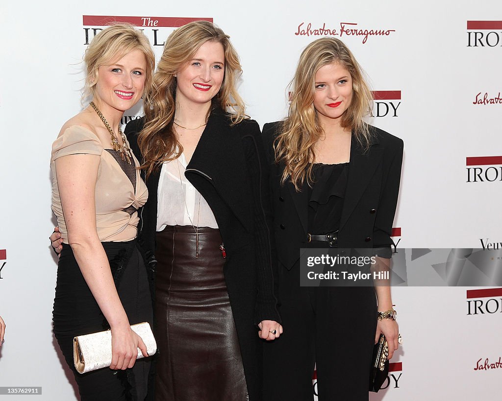 "The Iron Lady" New York Premiere