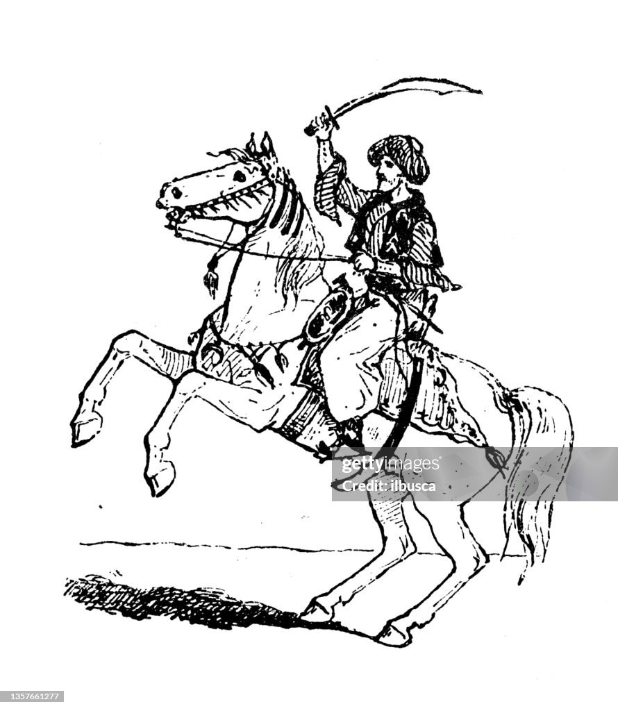 Antique illustration: Mamluk