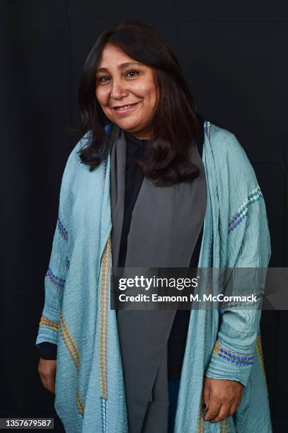 Festival Honouree and Saudi Arabia's first female filmmaker Haifaa al-Mansour attends the "Haifaa al-Mansour" Photocall during the Red Sea...