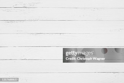 Hintergrund Holz Bretter Weiß High-Res Stock Photo