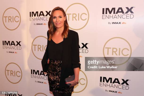 Isabel Webster attends the TRIC Christmas lunch at 8 Northumberland Avenue on December 07, 2021 in London, England.