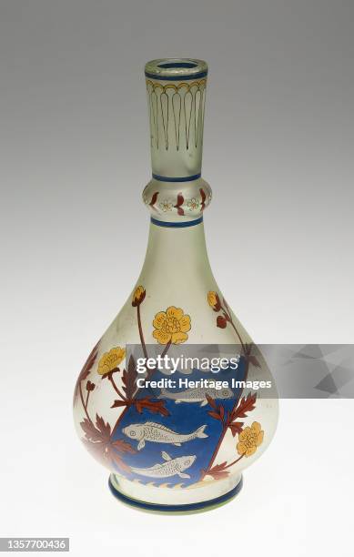 Vase, Silesia, circa 1899. Artist Fritz Heckert Glass Refinery and Glassworks, Otto Thamm, Max Rede.