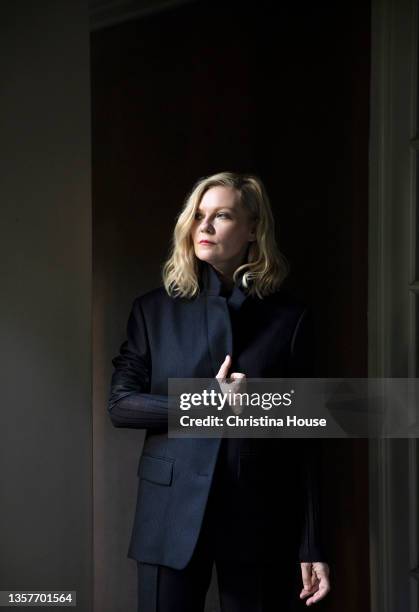 Actress Kirsten Dunst is photographed for Los Angeles Times on November 8, 2021 in Beverly Hills, California. PUBLISHED IMAGE. CREDIT MUST READ:...