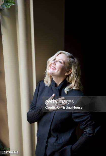 Actress Kirsten Dunst is photographed for Los Angeles Times on November 8, 2021 in Beverly Hills, California. PUBLISHED IMAGE. CREDIT MUST READ:...