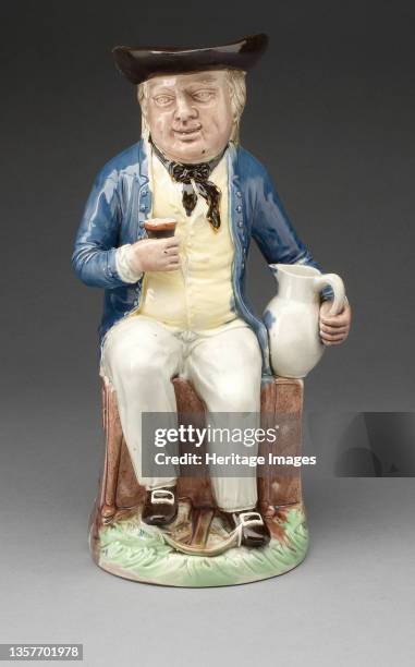 Rodney's Sailor Toby Jug, Staffordshire, 1780/90. Artist Ralph Wood the Younger.