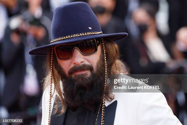 Portrait de Sebastien Tellier lors du festival de Cannes le 6 juillet 2021.