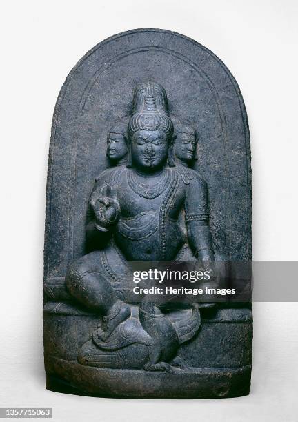 God Brahma, Pala Period, c. 9th century. Artist Unknown.